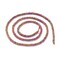 2.5mm Metallic Purple Plated Gold Electroplated Glass Round Micro Spacer Beads (14" Strand)
